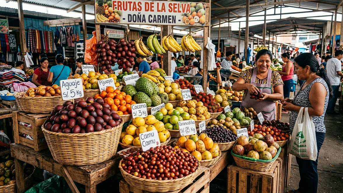 Frutas de la selva peruana
