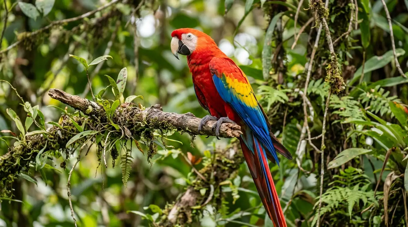 Guacamayo Escarlata Guacamayo Escarlata