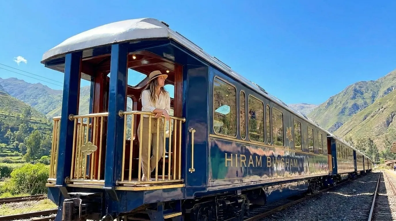 Hiram Bingham Luxury train in cusco