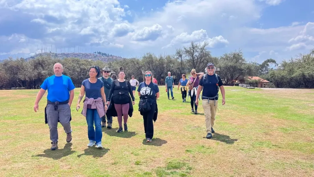 Tourist in Cusco